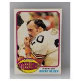 1976 Topps #522 Rocky Bleier Pgh Steelers Surface