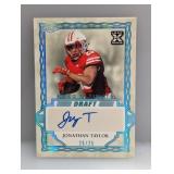 2020 Leaf Ult. Draft Jonathan Taylor RC Auto 25/25