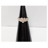 .925 Sterl Floral Toe Ring