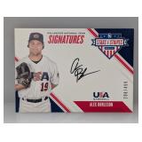 2020 USA Alec Burleson Autograph SP 208/499