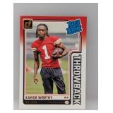 2024 Donruss RRC Xavier Worthy Canvas RC #50