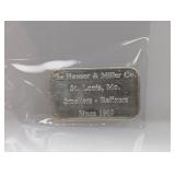 1oz .999 Silv Hauser Miller Art Bar