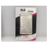1oz .999 Silv Nadir Metal Art Bar