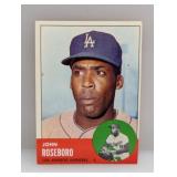 1963 Topps #487 John Roseboro Dodgers S