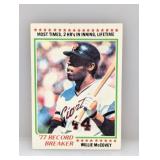 1978 Topps Baseball Willie McCovey HOF 3