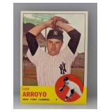 1963 Topps #569 Luis Arroyo Yankees Hi # Series S