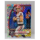 2024 Bowman Chrome U Checker Board Carson Beck