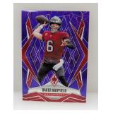 2025 Baker Mayfield Phoenix Purple Lazer Ref /99