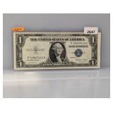 1935-E $1 Dollar Silver Certificate