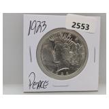 1923 90% Silv Peace $1 Dollar