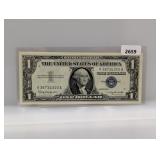 1957-B $1 Dollar Silver Certificate