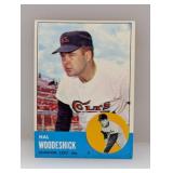 1963 Topps #517 Hal Woodeshick Coltys Hi # Series