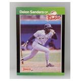 1989 Donruss The Rookies Deion Sanders RC #6 Edges