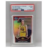 2023 Bowman U Chrome Caitlin Clark 07-08 PSA 9