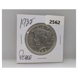 1935 90% Silv Peace $1 Dollar