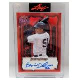 10/13 2025 Leaf Metal Bernie Williams Auto BA-BW1