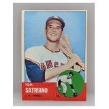 1963 Topps #548 Tom Satriano AngelsHi # Series C/E