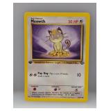 Pokï¿½mon 1999 1st Edition Meowth 56