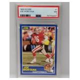 1989 Score Joe Montana #1 PSA 7