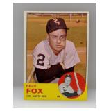 1963 Topps Nellie Fox HOF White Sox Hi # Series