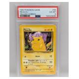 1999 Pokemon Game Pikachu Yellow Cheeks #58 PSA 6