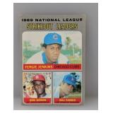 1970 Topps LEADERS BOB GIBSON/FERGUSON JENKINS 71