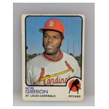 1973 Topps Bob Gibson #190 HOF C/E/Surface