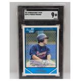 2007 BOWMAN DP & PROSP FREDDIE FREEMAN RC SGC 9