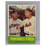 1963 Topps #68 -Duke Snider Friendly Foes HOF C