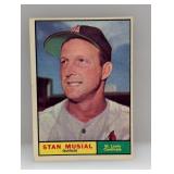 1961 Topps Stan Musial #290 Corners/Edges/Surface