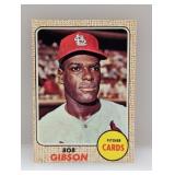 1968 Topps Bob Gibson #100 Corners