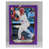 2026 Bowman Deniel Ortiz 1st Purple Pattern /250