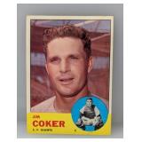 1963 Topps #456 Jim Coker Giants C/E/C