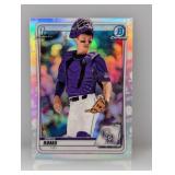 2020 Bowman Draft Chrome Drew Romo Ref 1st RC