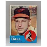 1963 Topps #526 Dick Hall OriolesHi # Series C