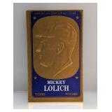 1965 Topps Embossed Mickey Lolich Tigers Stains