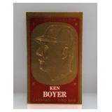 1965 Topps Embossed #47 - Ken Boyer "Cardinals"