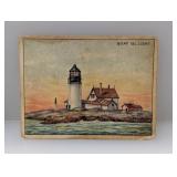 1910 Hassan Cigarettes Goat Island Light 25 DMG
