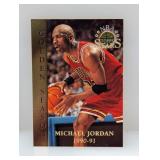 1996 Michael Jordan Topps NBA Stars Golden Season