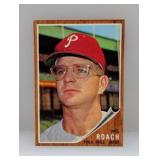 1962 TOPPS Baseball MEL ROACH Tuff Hi Number 581