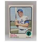 1973 Topps #305 Willie Mays HOF Mets