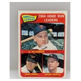 1965 Topps Home Run AL Mantle HOF Yankees Surface