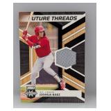 2022 Elite Extra Edition Joshua Baez Relic Crease