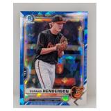 2021 Bowman Chrome Prosp Cracked Ice Henderson