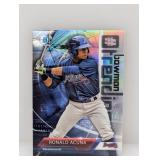 2018 Bowman Chrome Ronald Acuna RC #RA #trending