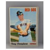 1970 TOPPS Tony Conigliaro 340 Creases/Surface