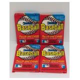 (4) 1988 Donruss Baseball Packs