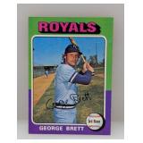 1975 Topps #228 George Brett (Rookie) HOF Royals