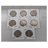 (8) Clad Mixed Date Ike $1 Dollars