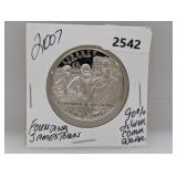 2007 90% Silv Founding Jamestown $1